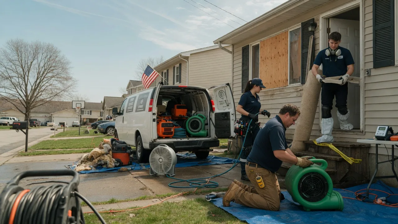 Water Damage Restoration in Columbia, KY near me